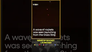 Israel Hamas War: Wave of rocket launches from Gaza | WION Shorts