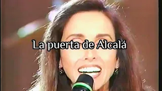 La puerta de Alcalá / Ana Belén y Víctor Manuel / Video lyrics-letra