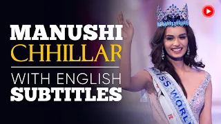 ENGLISH SPEECH | MANUSHI CHHILLAR: Women’s Empowerment (English Subtitles)