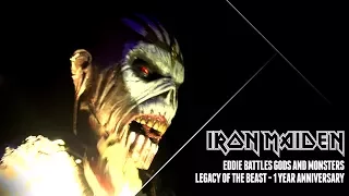 Eddie battles Gods and Monsters in Iron Maiden Legacy of the Beast