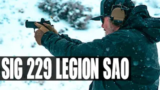 Sig Sauer 229 Legion SAO | A very bad ass pistol from Sig Sauer.