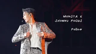 [4K] 191116 MONSTA X - Follow 셔누 직캠 (SHOWNU Fancam) @VLIVE AWARDS V HEARTBEAT