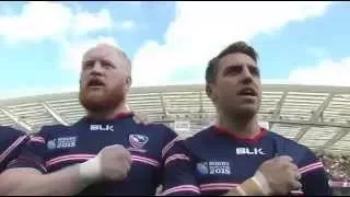 RWC 2015 Anthems - Samoa vs United States of America [Pool B]