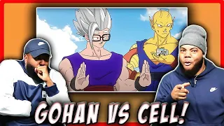 INTHECLUTCH REACTS TO: Gohan vs Cell Max RAP BATTLE! (Super Hero Parody)