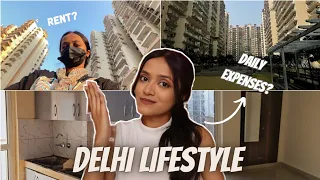 #ASTALKS Ep.14 Delhi Lifestyle - Rental Flats, Daily Expenses, Budget planning|| Anshika Soni