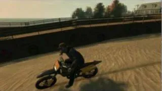 GTA IV Custom cross track for sanchez