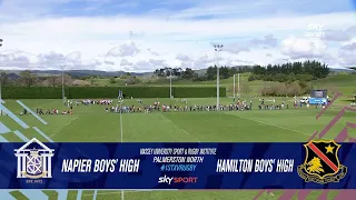 Top 4 Final FULL GAME | Napier Boys' High v Hamilton Boys' High 2022