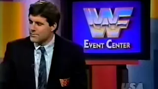 Bobby Heenan heckles Sean Mooney (WWF 1992)