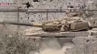 18+ Сирия  Фланговый удар с участием 'Шилки' ч1   Flank attack involving 'Shilka'