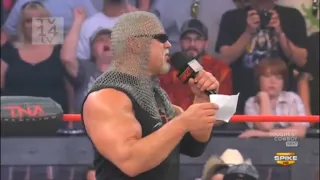 scott steiner: "hailing from dunkin' donuts from the great state of obesity"