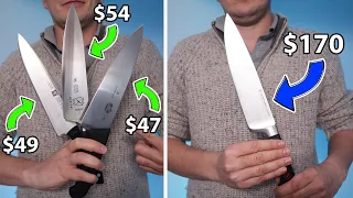 $50 vs $170 Chef’s Knives