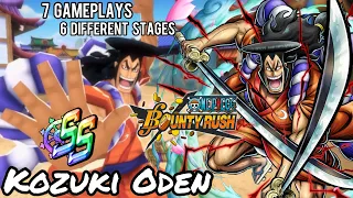 Daimyo of Kuri KOZUKI ODEN GAMEPLAY [Lv 80, Boost 2] in SS | Best Runner |One Piece Bounty Rush OPBR