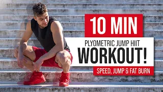 10 Min Explosive Lower Body Workout | Workout To Improve Vertical Jump At Home