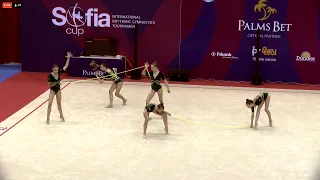 NATIONAL JUNIOR RGG TEAM BULGARIA (BUL) | Junior RGG 5 rope FINAL  🥇💚  IT Sofia Cup 2023 - 27,950