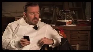 Ricky Gervais and Pepe The King Prawn | The Muppets