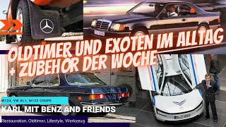 Oldtimer und Exoten im Alltag Mercedes W123 W124 und VW XL1