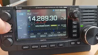 IC-705's display making a lot of noise on HF/6m :-(