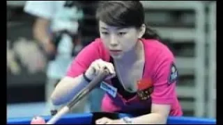 Pan xiaoting vs Jiang teng women billiard 9-ball pool world championship china open 2016   #4