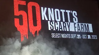 Knotts Scary Farm 50th Anniversary Panel at Midsummer Scream 2023