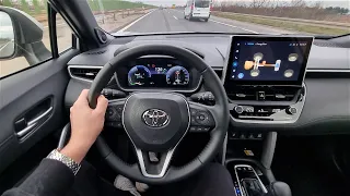 Toyota Corolla Cross 2.0 Hybrid - consumption on 130 km/h (urban + open road *ECO / NORMAL mode)