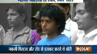 Delhi's Super Thief Who Speaks Fluent English Caught With One Air Gun & 35 Mobiles - India TV