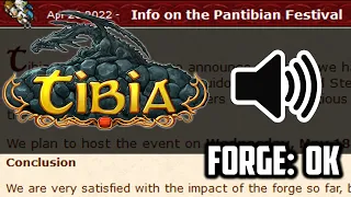 TIBIA with SOUND for the PANTIBIAN FESTIVAL? - FORGE is OK for CIPSOFT - April news recap