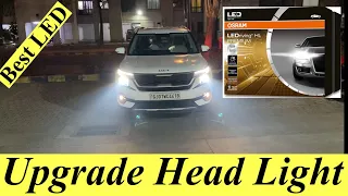 2023 KIA seltos head light How install LED light in kia seltos | best LED for kia Raghuveer singh