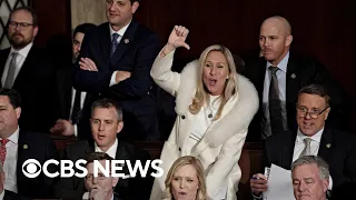 Marjorie Taylor Greene shouts "liar" at Biden during State of the Union address