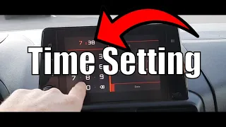 Time Setting Citroen Berlingo