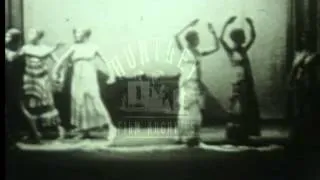 Ballet - Prelude A L'apres Midi D'un Faune, 1931.  Film 15267