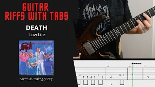 Death - Low Life - Guitar riffs with tabs / cover / lesson
