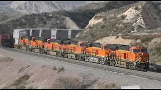 Railfanning | Cajon Pass | BNSF and UP