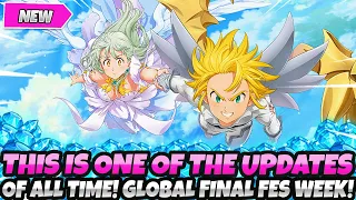 *THIS IS ONE OF THE UPDATES OF ALL TIME!* GLOBAL'S NEW YEAR FES FINAL WEEK UPDATE (7DS Grand Cross)