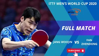 ( Full Match ) Kẻ hủy diệt | Fan Zhendong vs Jang Woojin | Semifinal - ITTF Men's World Cup