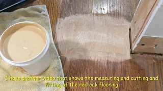 Hardwood Floor Repair Blending the Finish