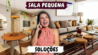 COMO DECORAR SALA PEQUENA DE APARTAMENTO