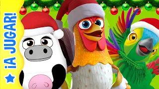 🎄AYUDEMOS a Los ANIMALES de la GRANJA a DISFRAZARSE #NAVIDAD🎄MIX 🌈 A JUGAR 🥳