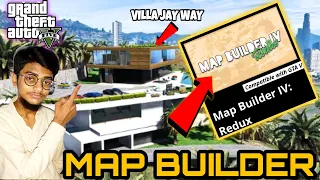 HOW TO INSTALL MAP BUILDER GTA5 | MAP EDITOR IN GTA5 | VILLA JAY WAY | GTA 5 Mods 2023 | Hindi/Urdu