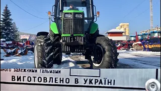 ДОЖДАЛИСЬ! Первый УКРАИНСКИЙ трактор) Слава Украине!