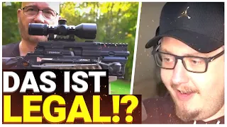 Das ist LEGAL!? | Karl reagiert auf Waffenfanatiker