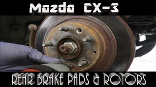 Mazda CX3 - Change Rear Brake Pads and Rotors