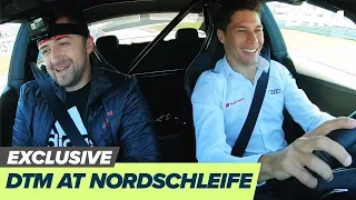 DTM drivers on their first tourist rides at Nordschleife!