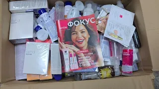 Распаковка заказа по февральскому каталогу эйвон #avon #распаковка