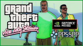 Grand Theft Auto Vice City Stories | MX 150 | PPSSPP | 1440P/100% Smooth