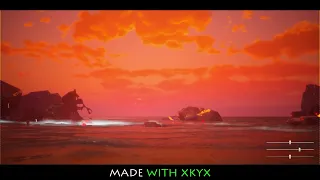 XKYX + FLUID NINJA - [ COASTLINE WINDY - SUN SET ] - 2