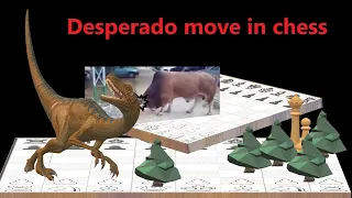 what is Desperado move in chess | CHESS kaise sikhe