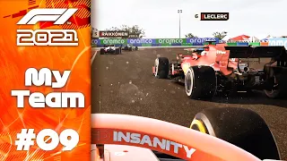 F1 2021 My Team: FIGHTING FERRARI'S! Season 1 Round 9 Hungarian GP!