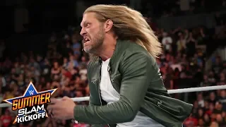 Edge returns and spears Elias: SummerSlam Kickoff 2019 (WWE Network Exclusive)