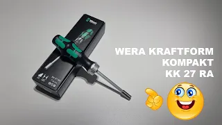 WERA KRAFTFORM KOMPAKT KK 27 RA RACHET SCREWDRIVER