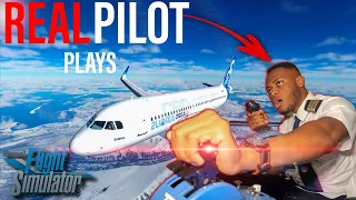 Real A320 Pilot Plays MSFS 2020 - Flight Simulator